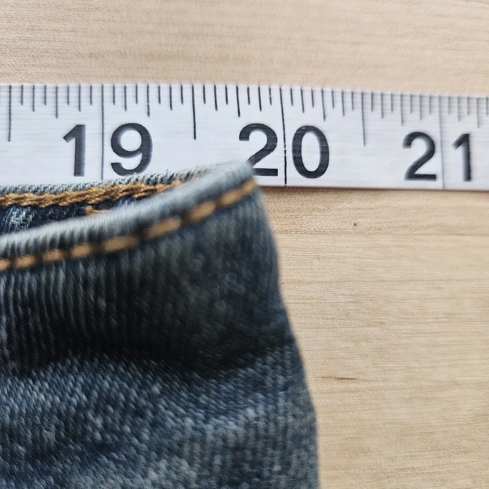 Smith & Mills Denim Jeans Mens Sz 42x32 Stretch Straight‎ Leg Faded (40x31.5)